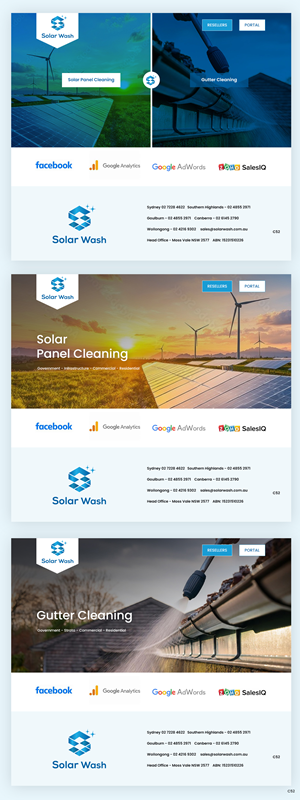 Web Design by pb for Solar Wash Holdings Pty Ltd | Design: #34837369