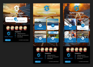Web Design by pb for Solar Wash Holdings Pty Ltd | Design #34853764