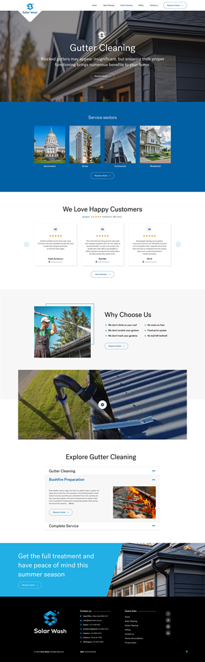Web Design by Ved Web Services for Solar Wash Holdings Pty Ltd | Design: #34830041