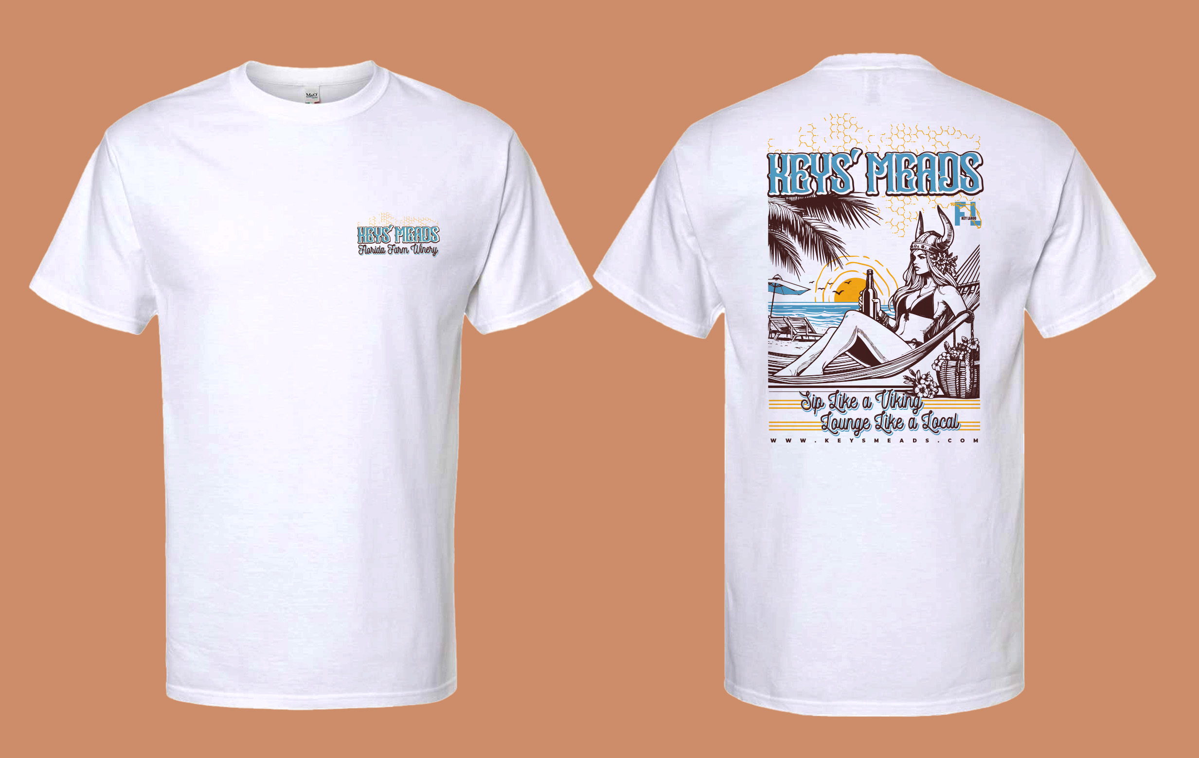 T-shirt Design by Pixel-OnFire for Keys' Meads | Design: #34826852