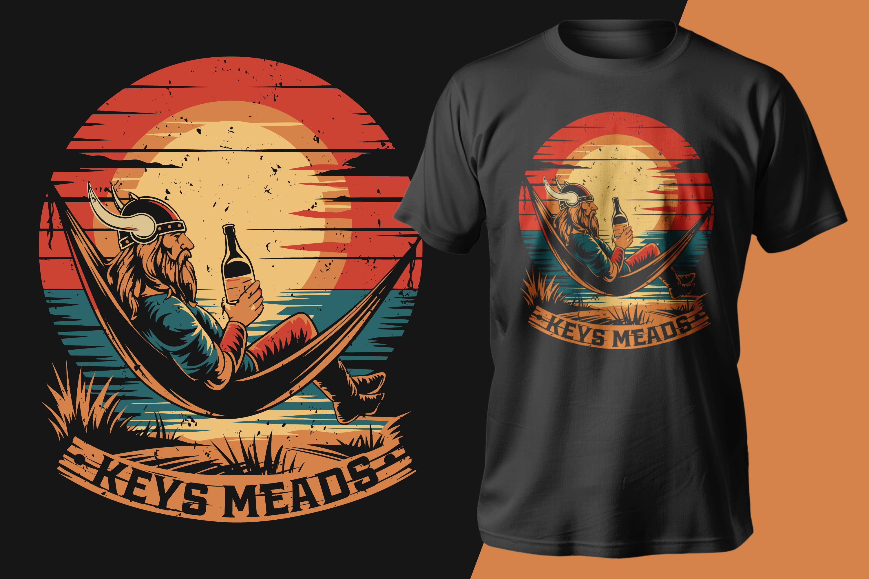 T-shirt Design by Ismail Hossain for Keys' Meads | Design #34824150