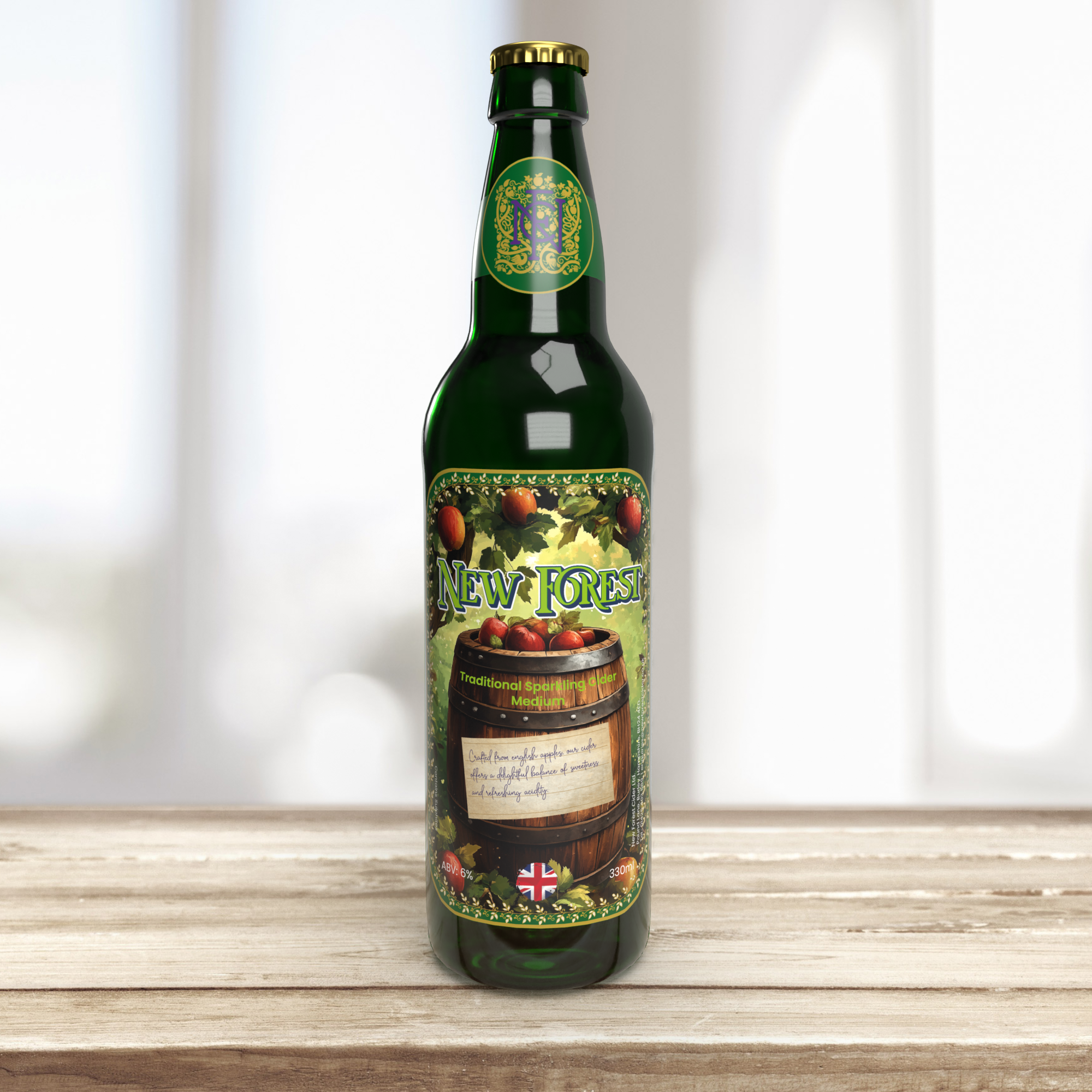 Label Design by Vyacheslav65 for New Forest Cider Ltd | Design #34831376