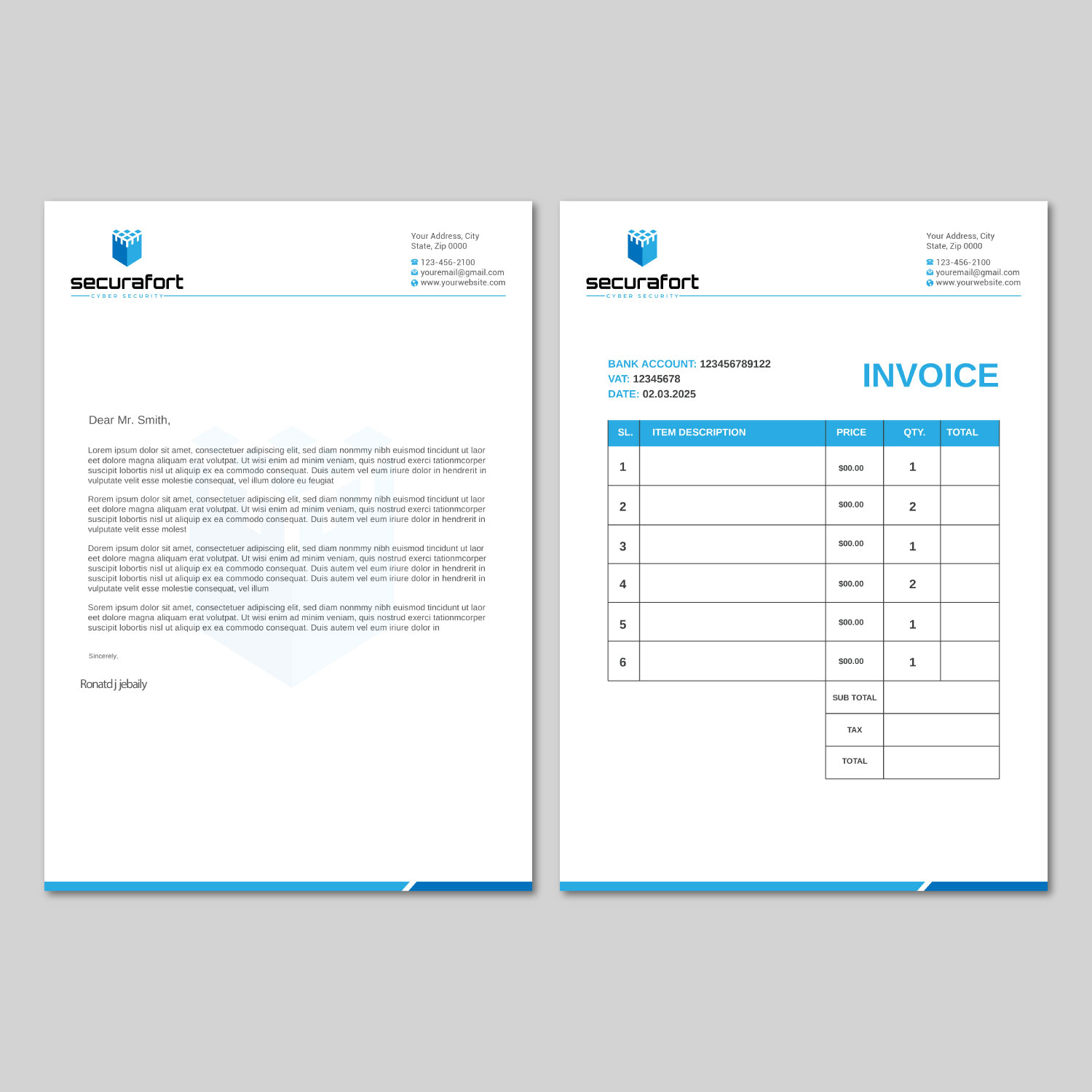 Stationery Design by LAXMI DESIGNHUB for this project | Design #34834166