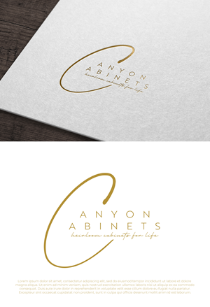 Logo Design by Jelena B for canyon cabinets | Design: #34830113