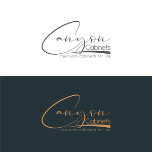 Logo Design by StromDesignHub for canyon cabinets | Design: #34830780