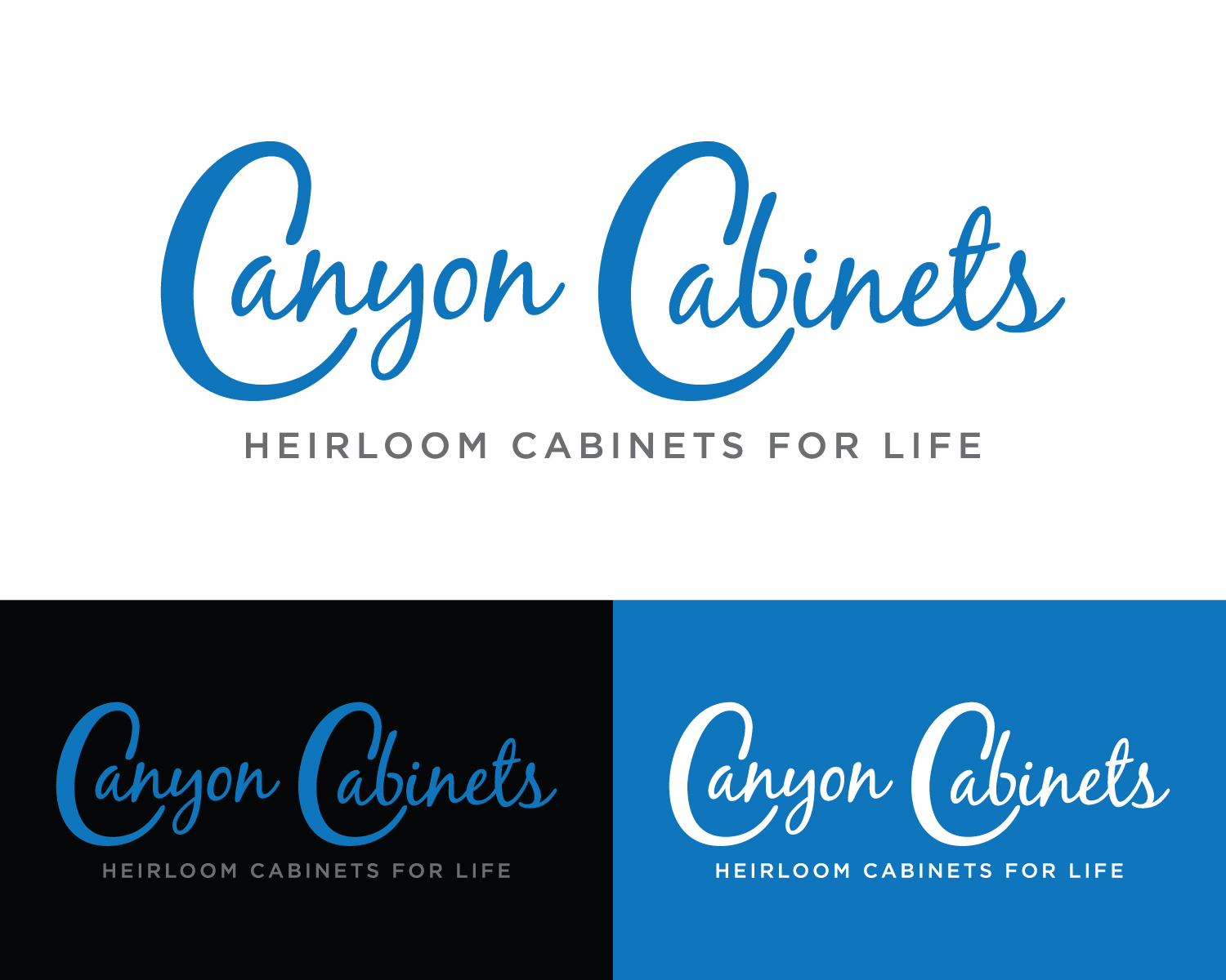Logo Design by Box Graphic for canyon cabinets | Design #34829924
