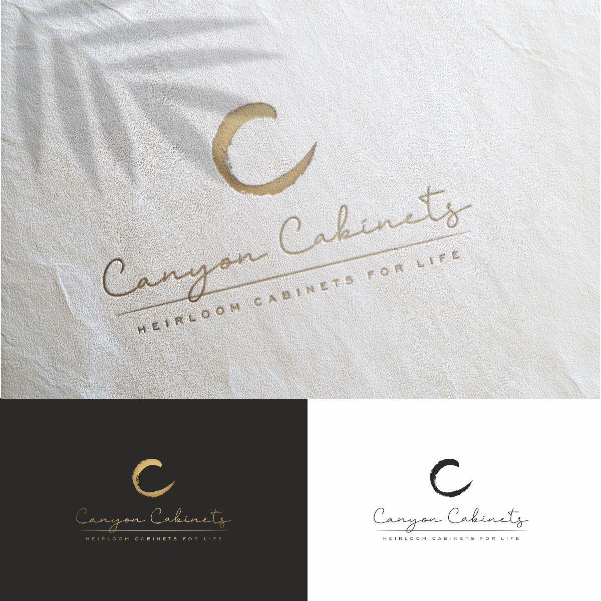 Design de Logo par Fortmindz pour canyon cabinets | Design #34827795