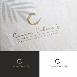 Logo Design by Fortmindz for canyon cabinets | Design: #34827795