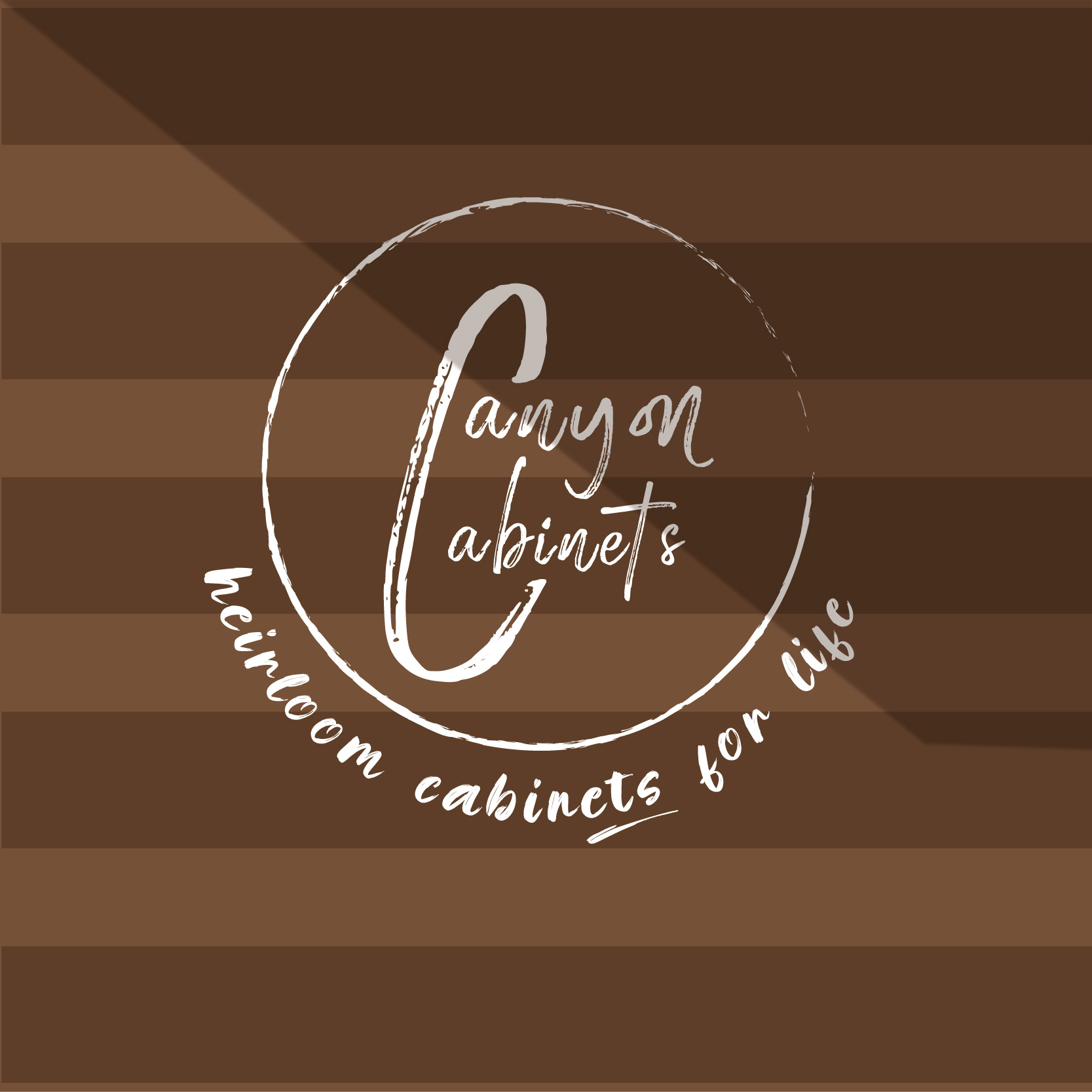 Diseño de Logo por MukendrArt para canyon cabinets | Diseño #34836181