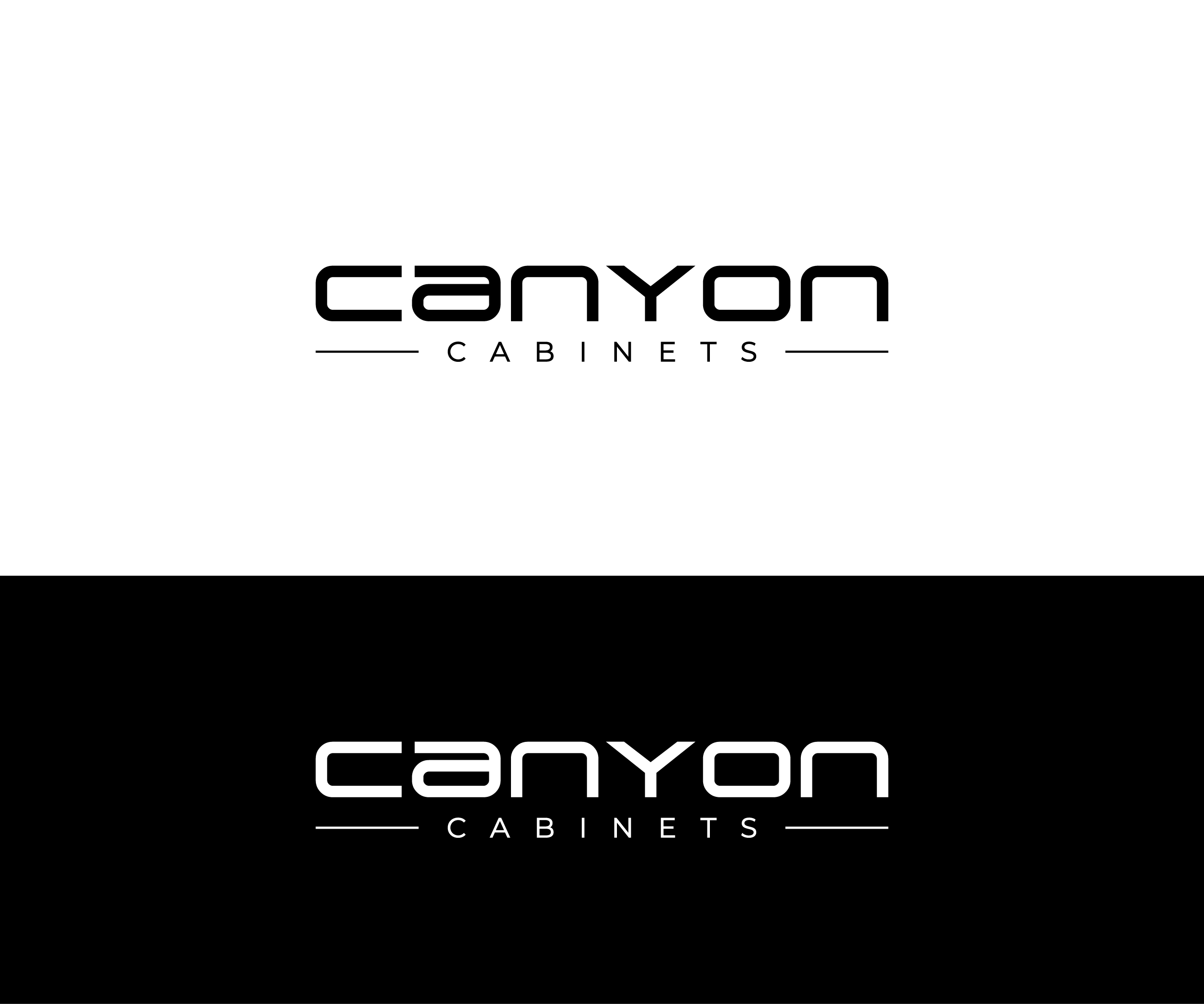Logo Design by 99 Art.. for canyon cabinets | Design #34827444