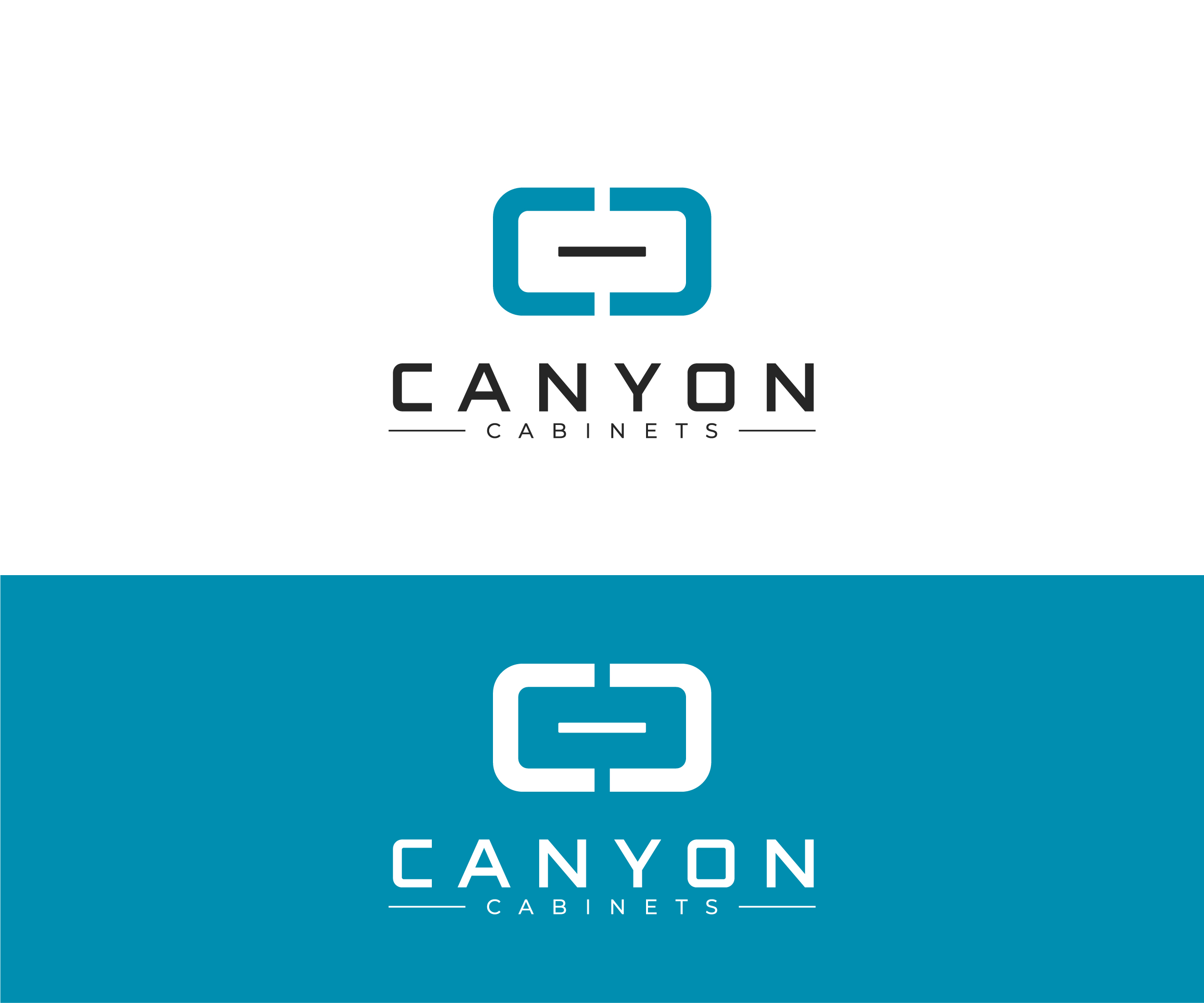 Logo Design by 99 Art.. for canyon cabinets | Design #34827445