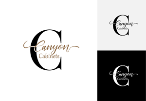 Logo Design by dai hui for canyon cabinets | Design: #34829362