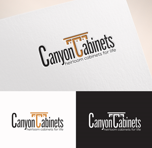 Logo Design by M Art & Design for canyon cabinets | Design: #34827107