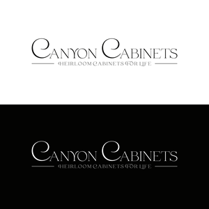 Logo Design by cah awu for canyon cabinets | Design: #34826006