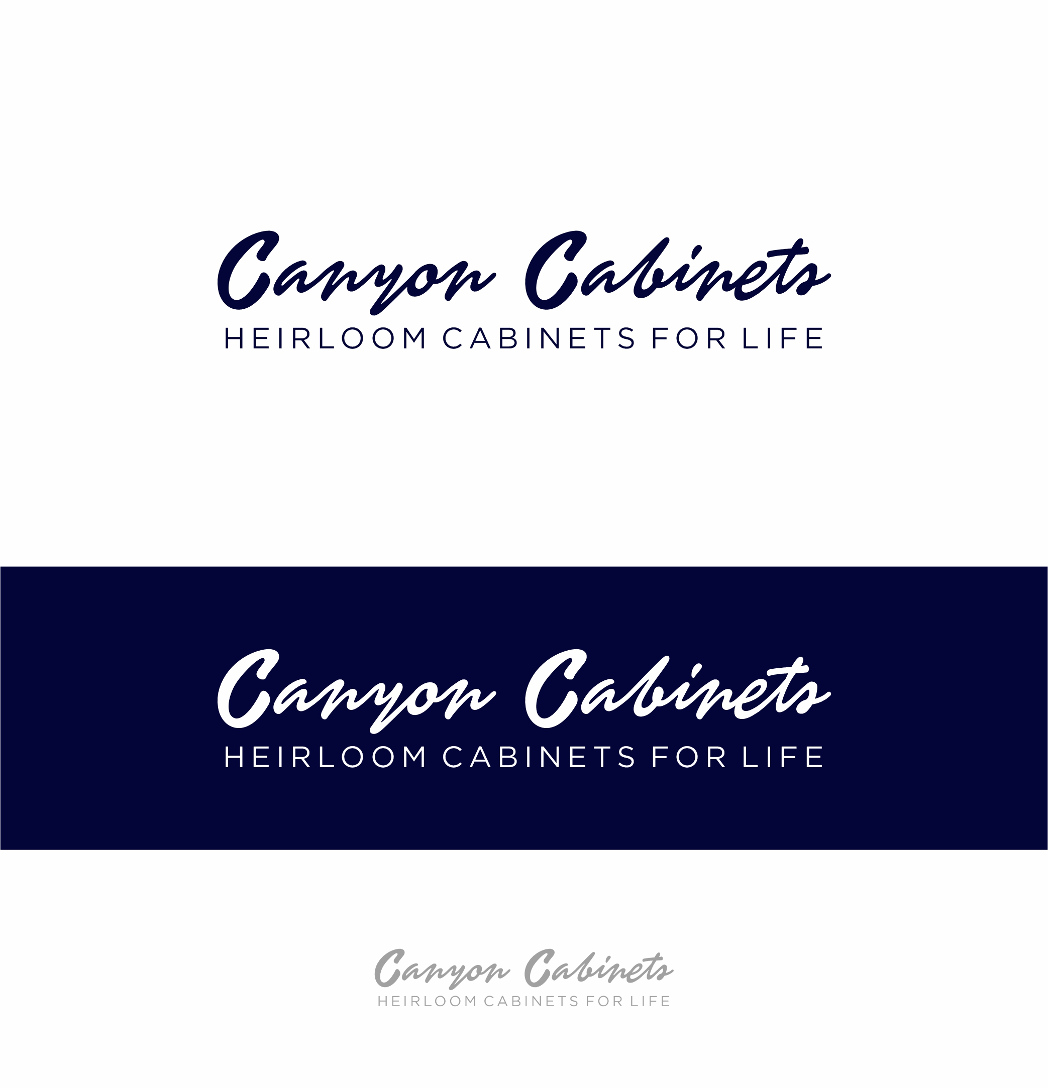Logo Design by 1206studio for canyon cabinets | Design #34826109