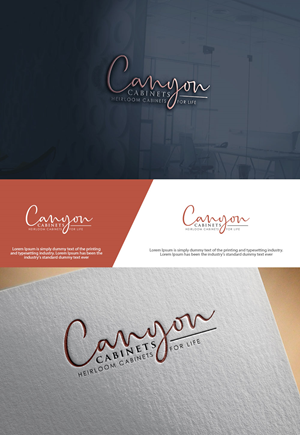 Logo Design by sulemani  creation for canyon cabinets | Design: #34835419