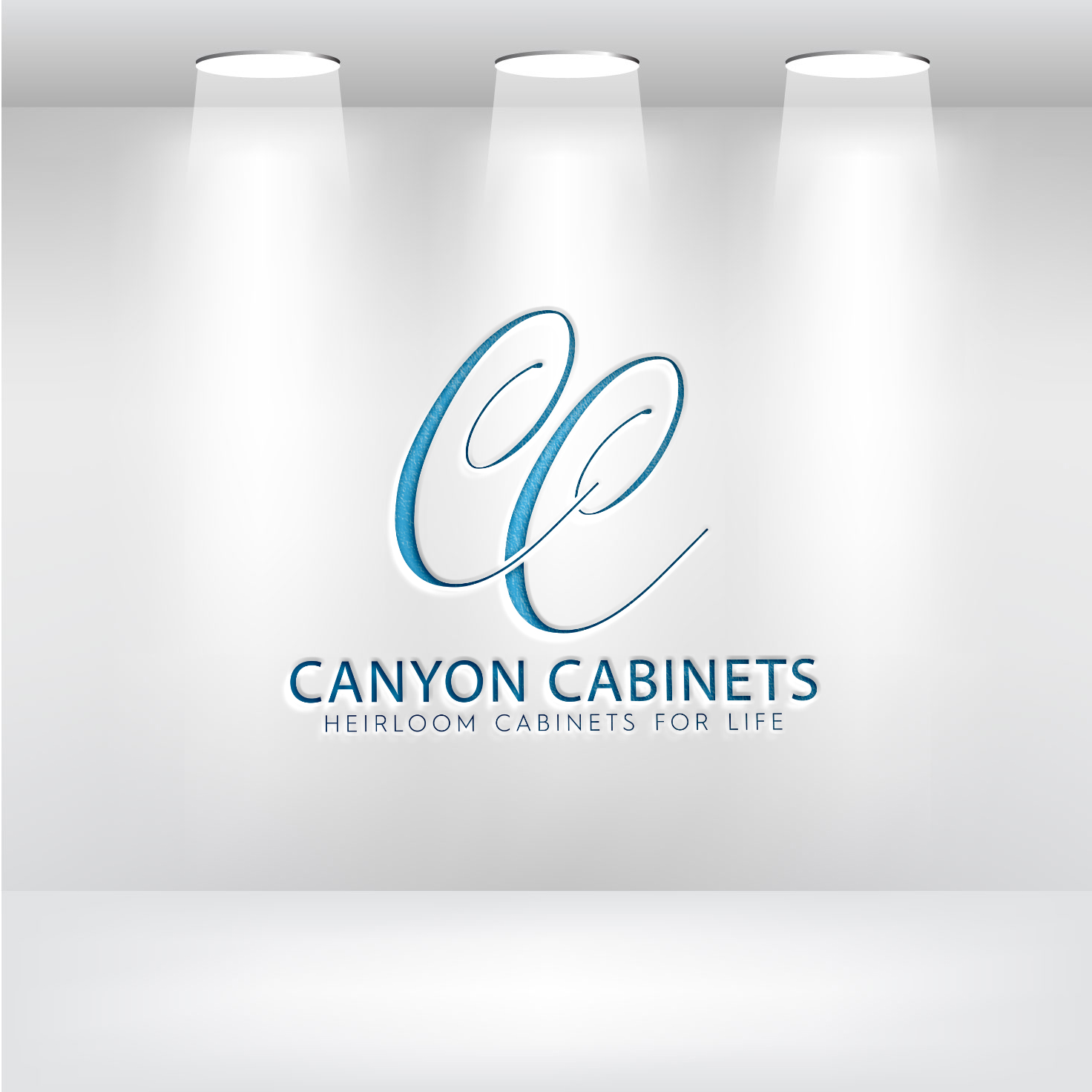 Logo Design by Designer-Sunji for canyon cabinets | Design #34831284