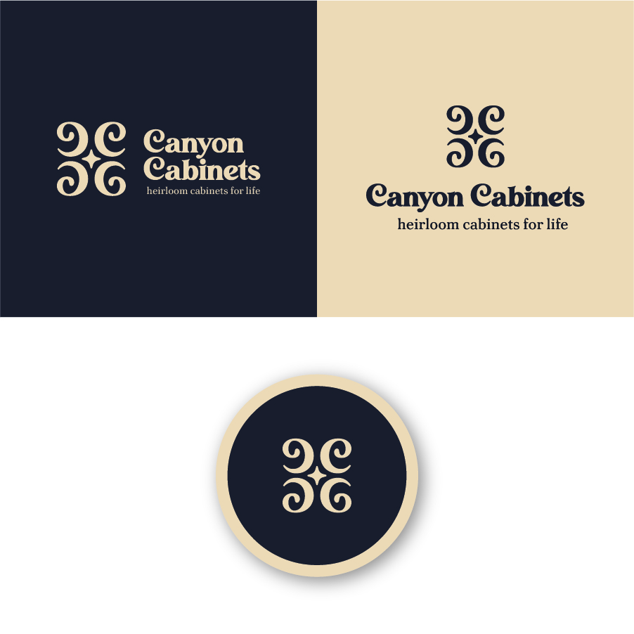 Logo Design by Joseph Kebede for canyon cabinets | Design #34826983