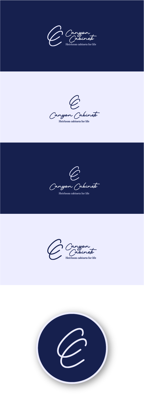 Logo Design by Joseph Kebede for canyon cabinets | Design #34826984