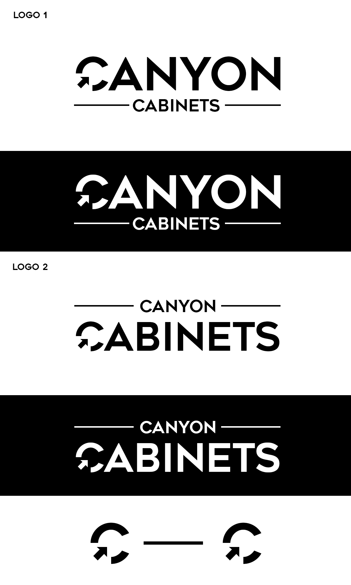 Logo Design by mahfuz1450r for canyon cabinets | Design #34860528