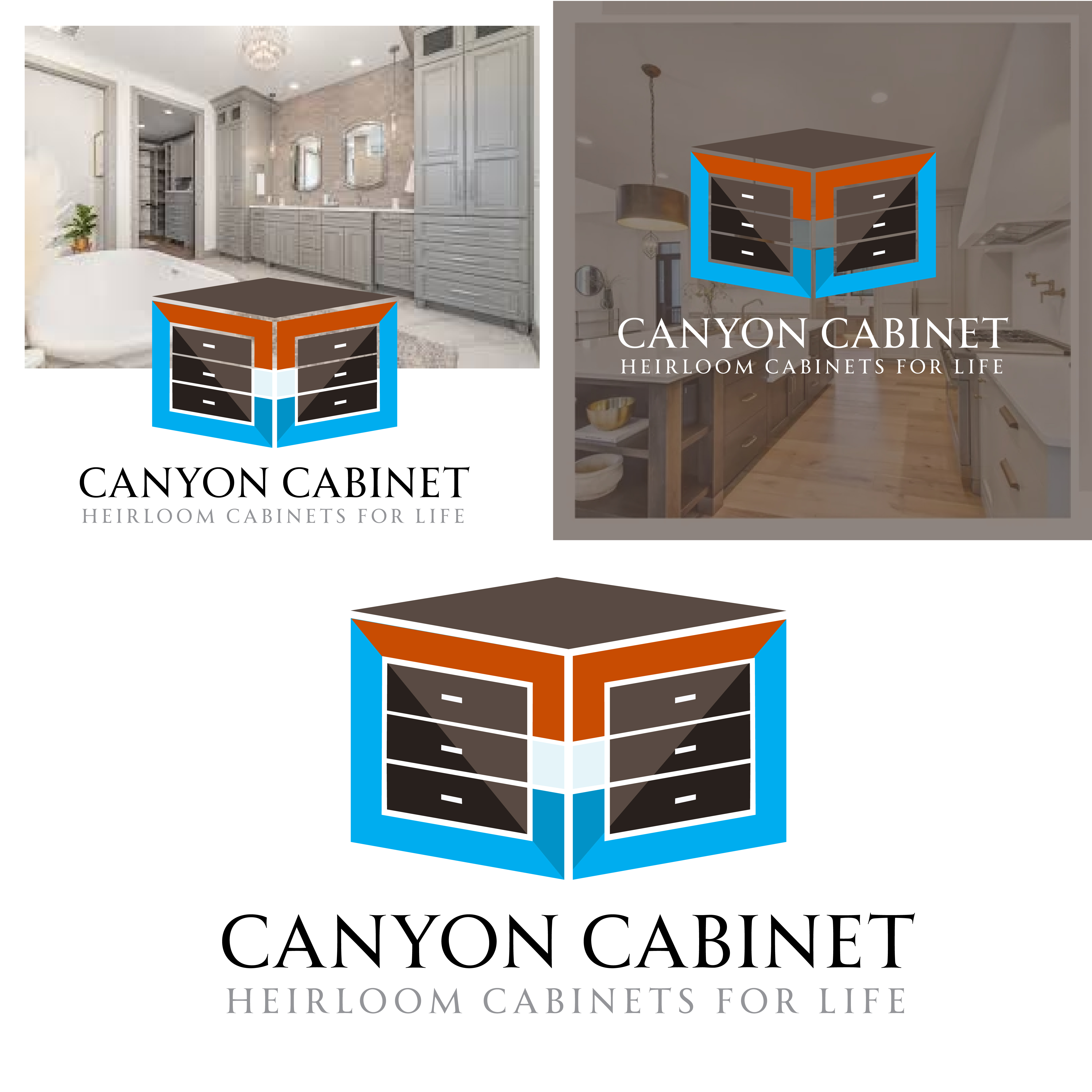 Logo Design by jobayor73 for canyon cabinets | Design #34833474