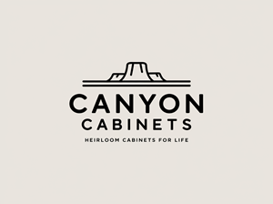 Logo Design by Mukuuu for canyon cabinets | Design: #34833880