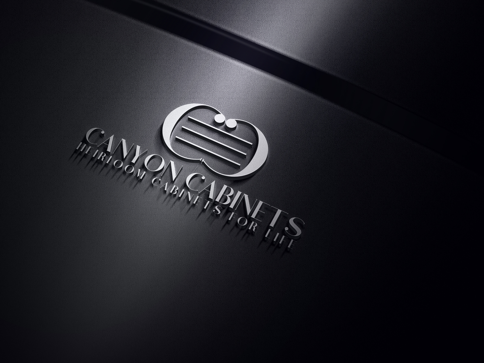 Logo Design by jessimorge for canyon cabinets | Design #34831392