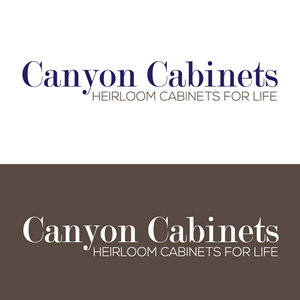 Logo Design by diapapadia for canyon cabinets | Design: #34846047