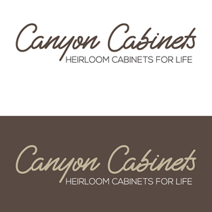 Logo Design by diapapadia for canyon cabinets | Design: #34846087