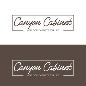 Logo Design by diapapadia for canyon cabinets | Design: #34846090