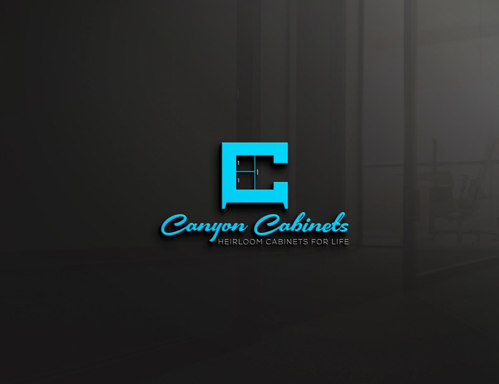 Logo Design by Deziners Zone for canyon cabinets | Design #34828426