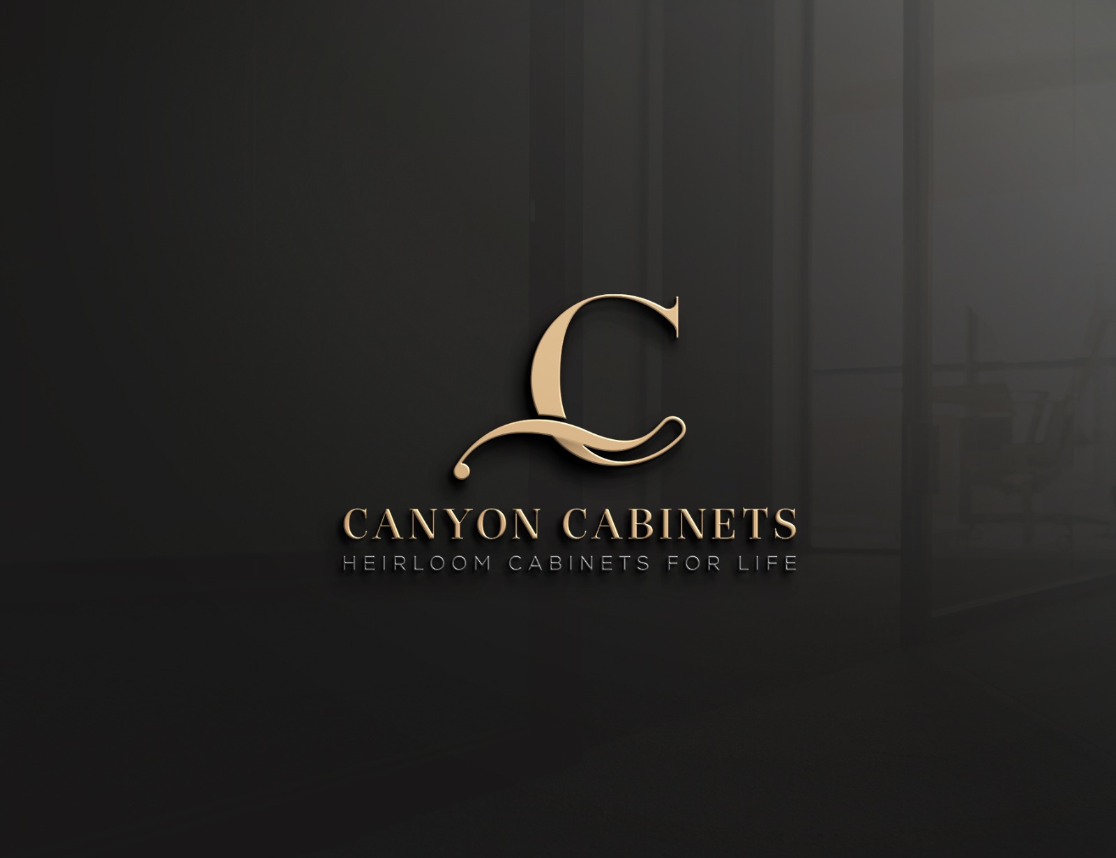 Logo Design by Deziners Zone for canyon cabinets | Design #34828427