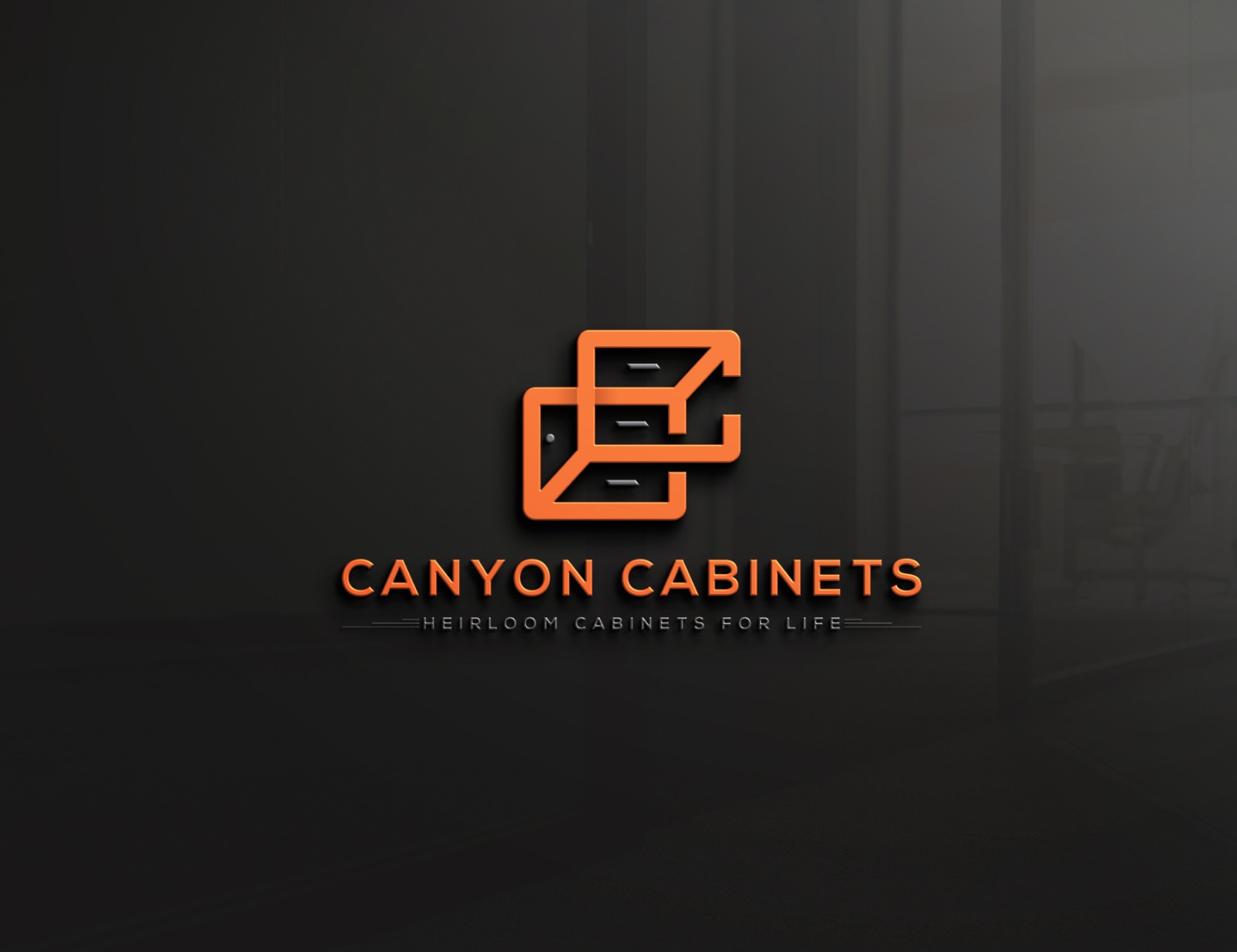 Logo Design by Deziners Zone for canyon cabinets | Design #34828432