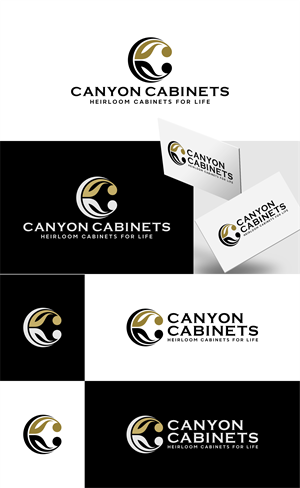Logo Design by artswolf for canyon cabinets | Design: #34865629