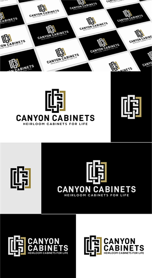 Logo Design by artswolf for canyon cabinets | Design: #34866511