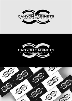 Logo Design by artswolf for canyon cabinets | Design: #34866622