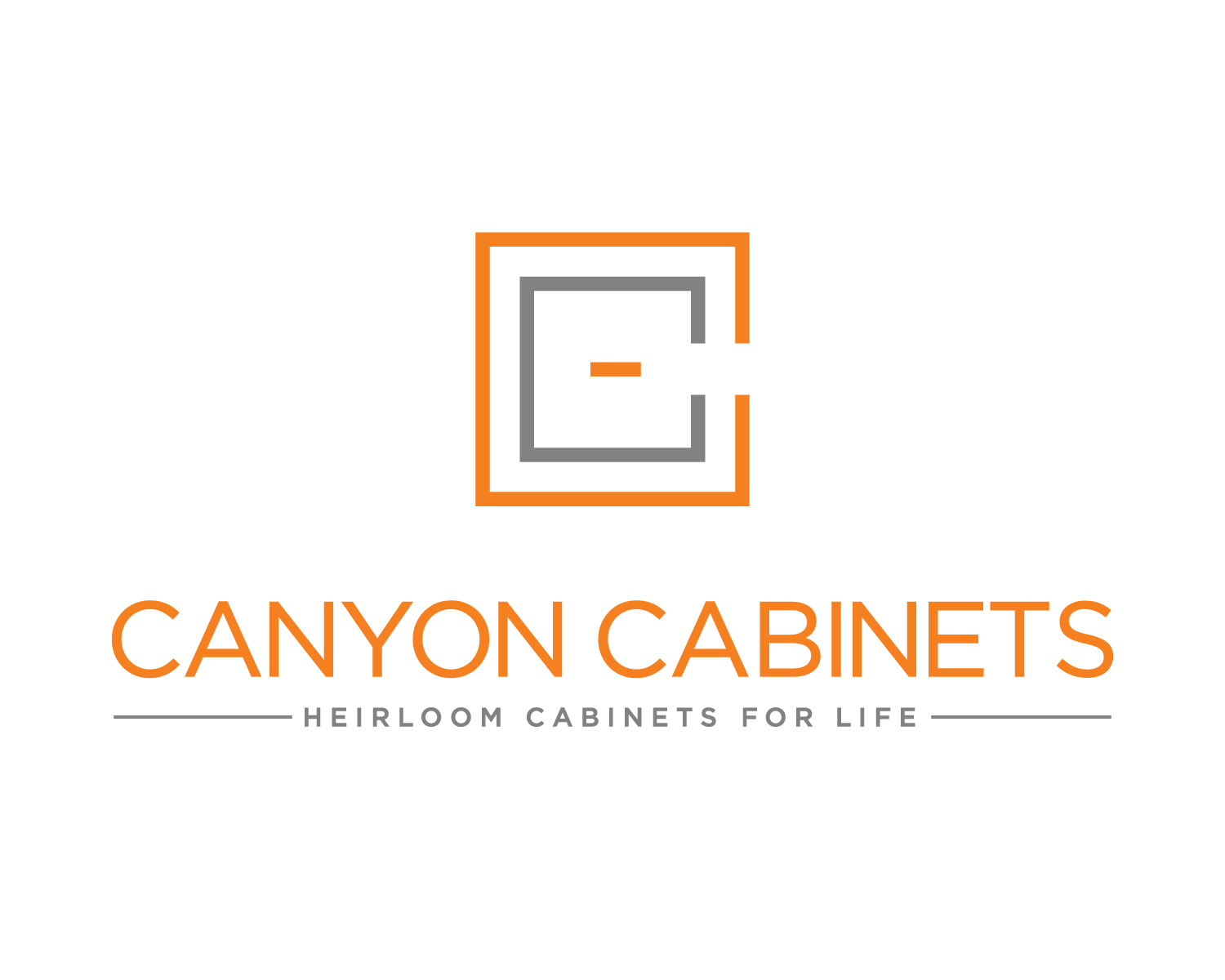 Logo Design by Atec for canyon cabinets | Design #34848591