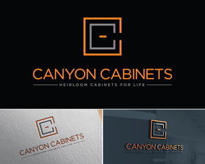 Logo Design by Atec for canyon cabinets | Design: #34848592