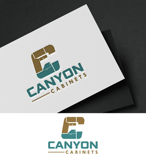 Logo Design by fly  design for canyon cabinets | Design: #34834405