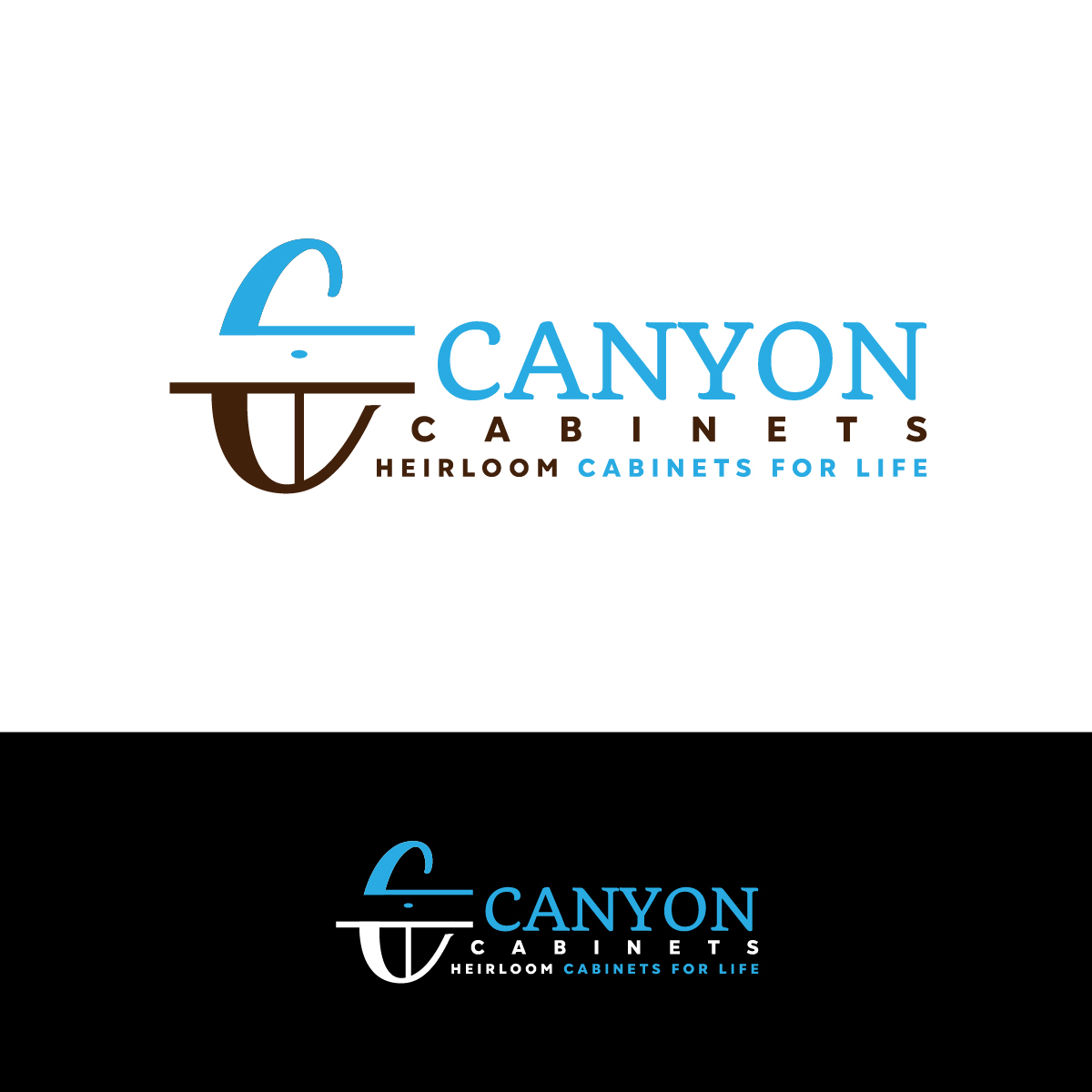 Logo Design by DesignLima for canyon cabinets | Design #34830885