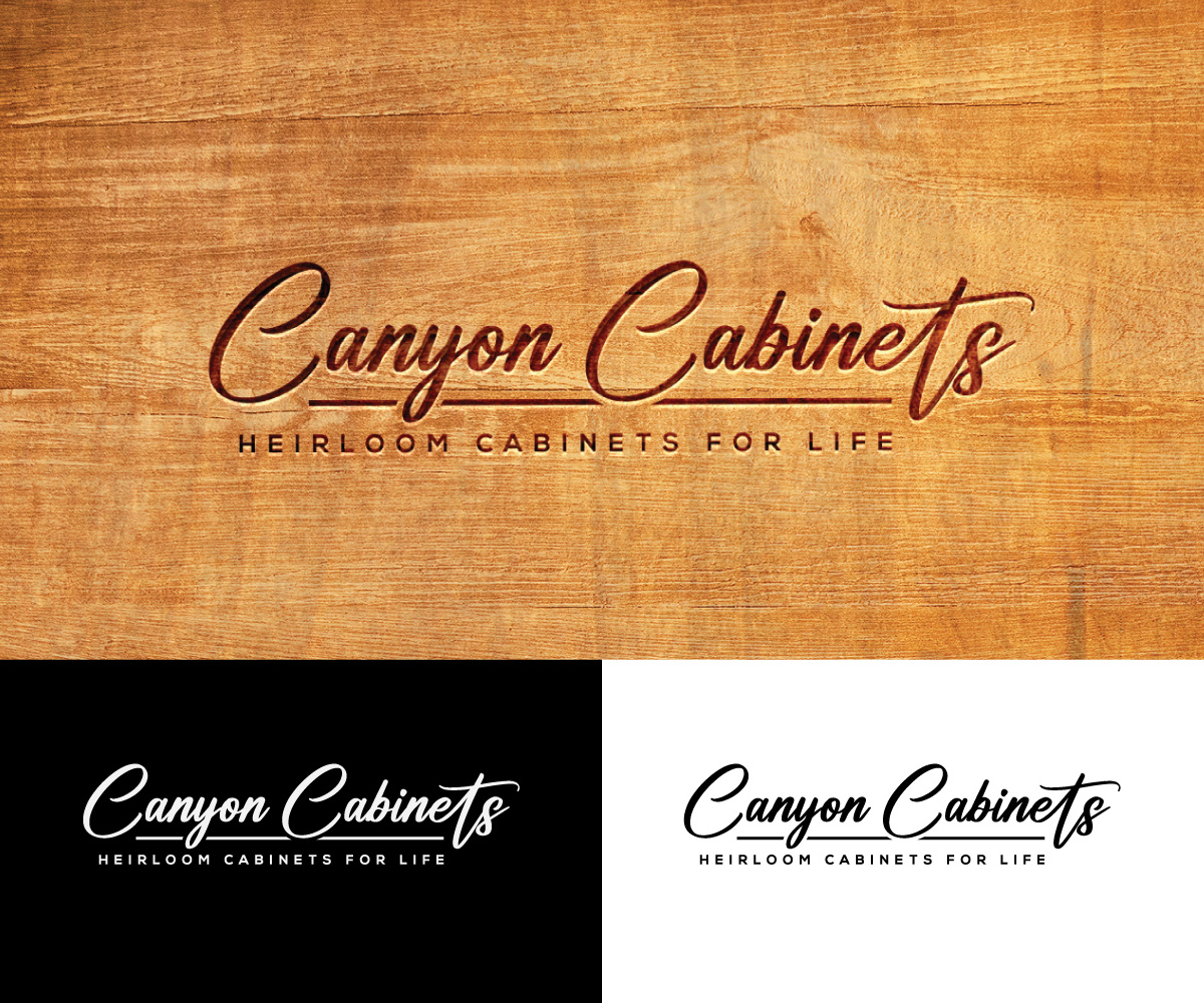 Logo Design by Dot Design 3 for canyon cabinets | Design #34836801
