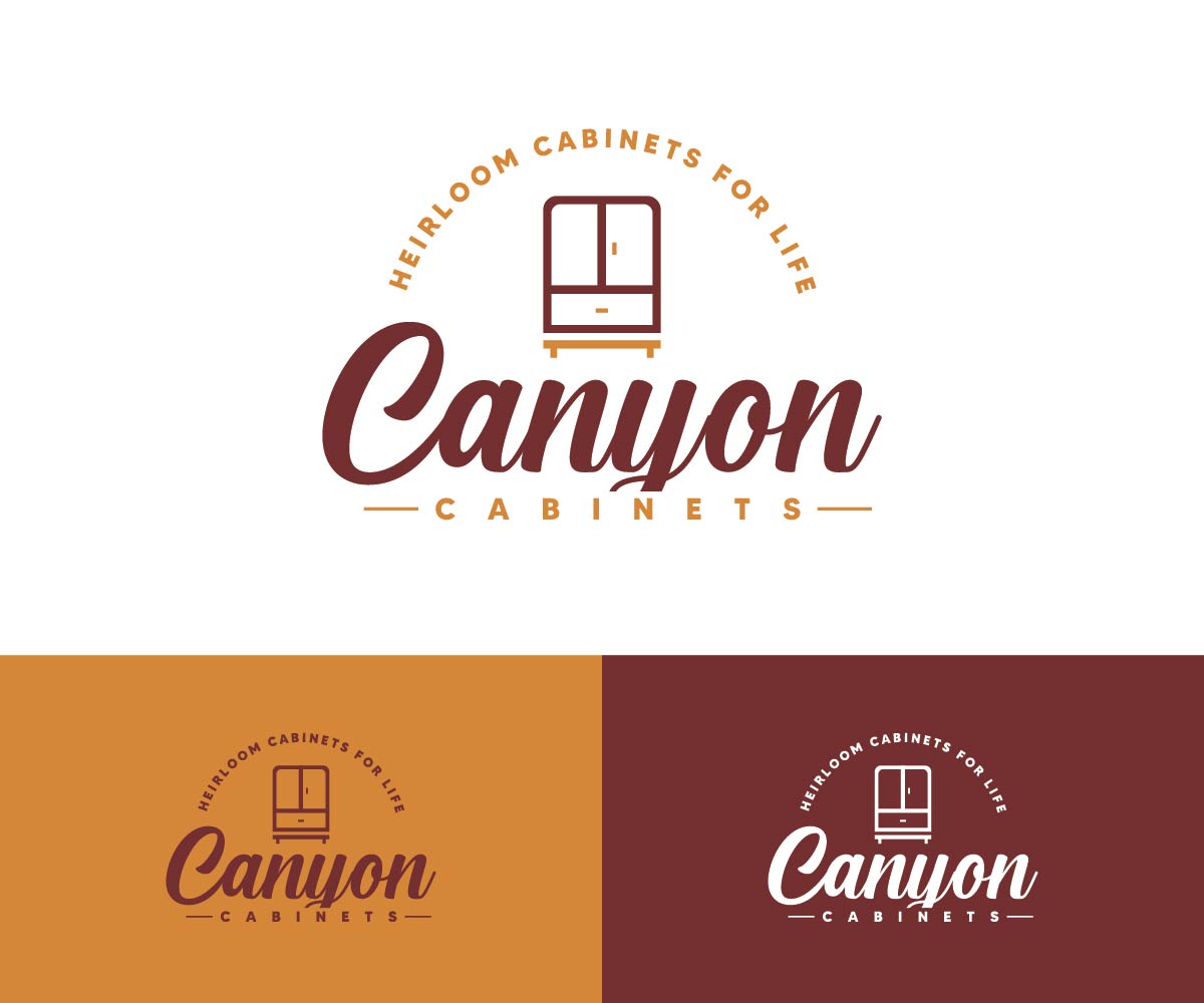 Logo Design by Ansh Design for canyon cabinets | Design #34828164