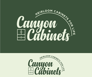 Logo Design by Ansh Design for canyon cabinets | Design: #34828166