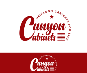 Logo Design by Ansh Design for canyon cabinets | Design: #34828168
