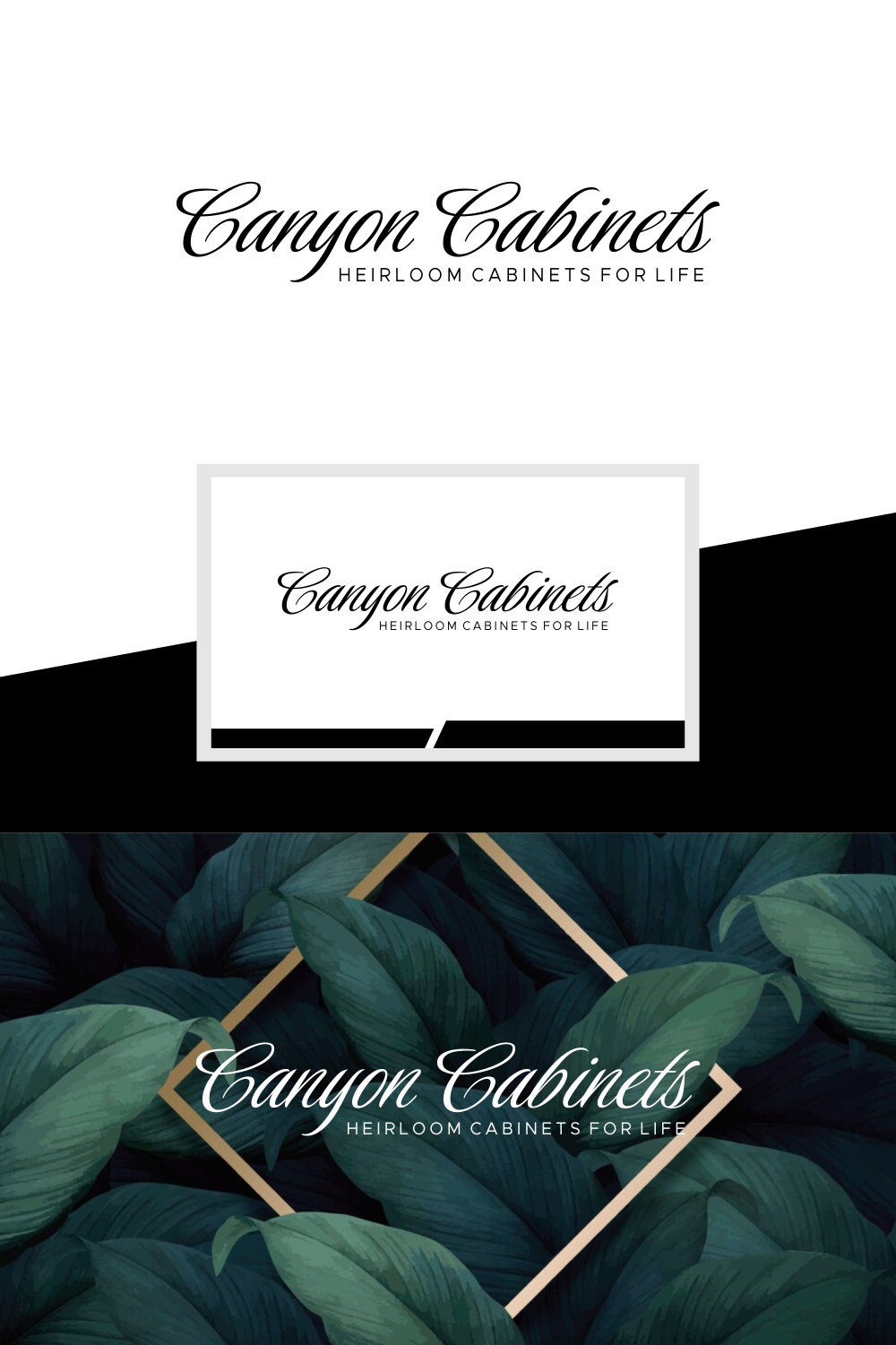 Logo Design by 92logo for canyon cabinets | Design #34829646