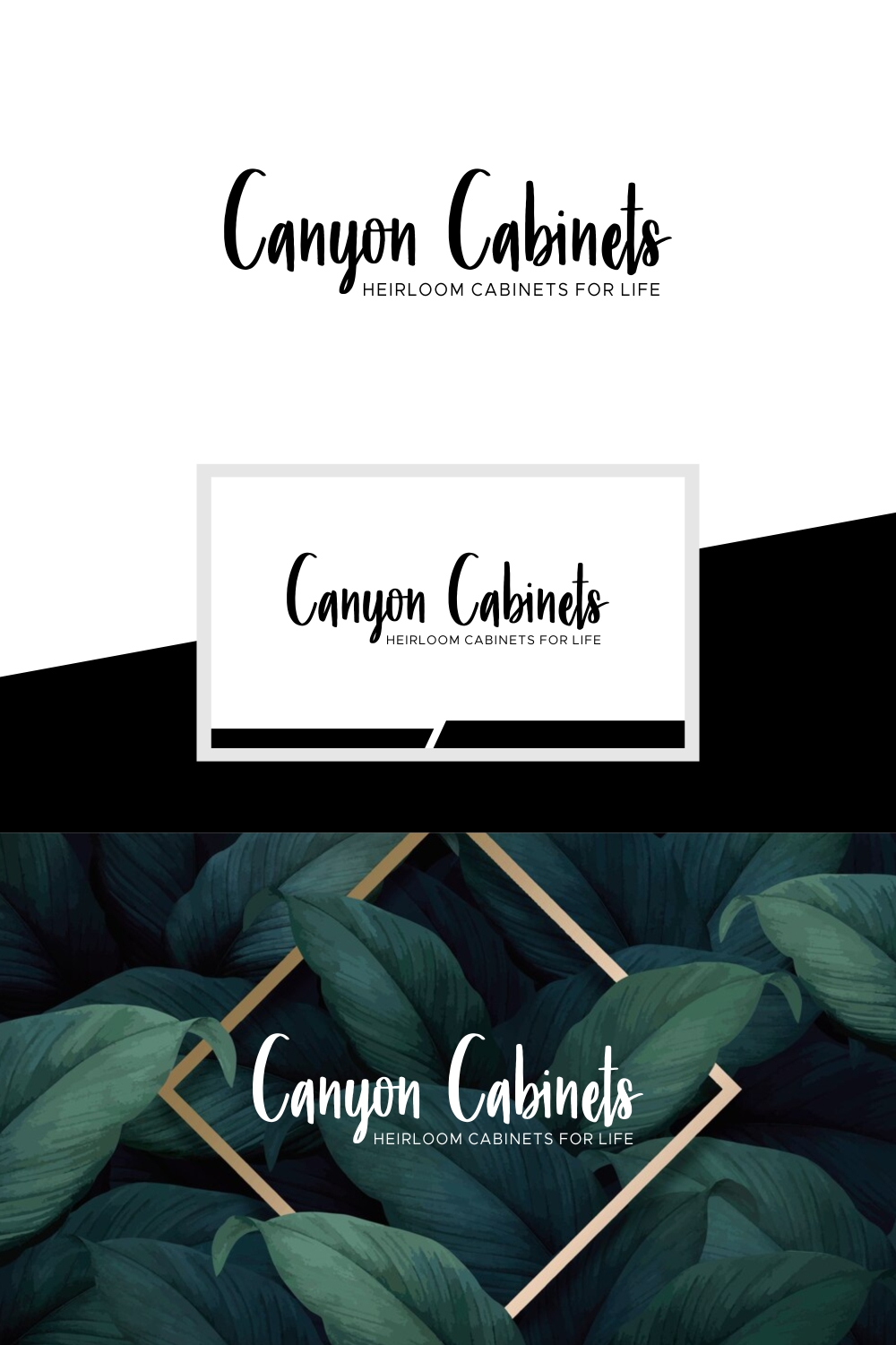 Logo Design by 92logo for canyon cabinets | Design #34829647
