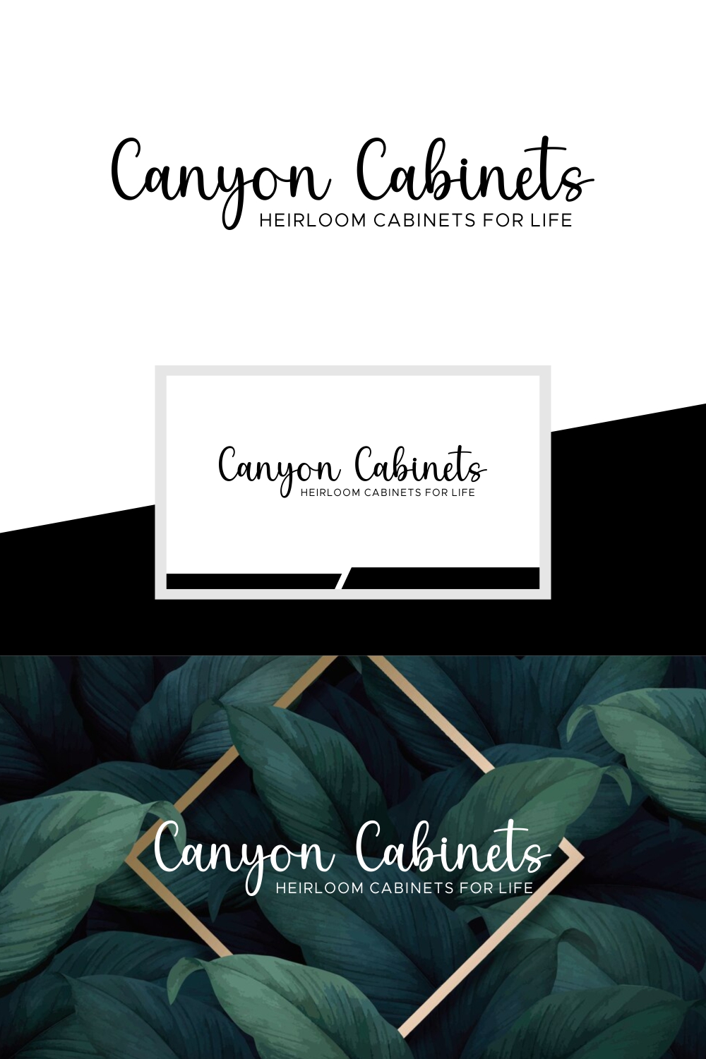Logo Design by 92logo for canyon cabinets | Design #34829648
