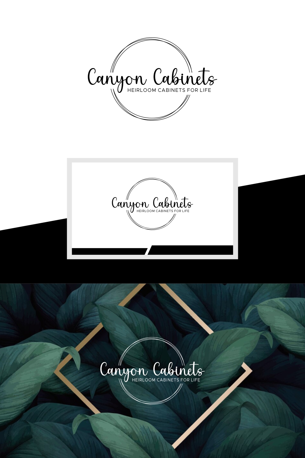 Logo Design by 92logo for canyon cabinets | Design #34829649