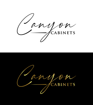 Logo Design by Soonia for canyon cabinets | Design: #34828680