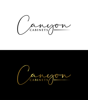 Logo Design by Soonia for canyon cabinets | Design: #34828681